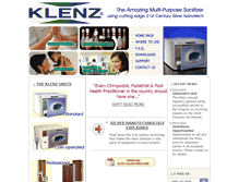 Tablet Screenshot of klenzeurope.com